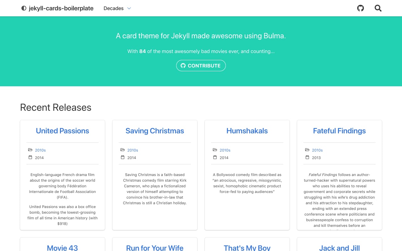jekyll-cards-boilerplate